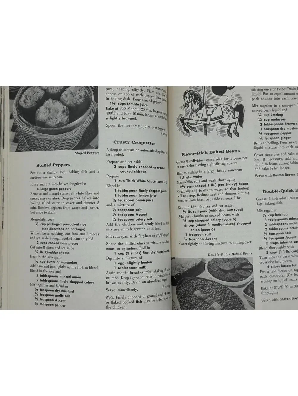Vintage 1959 Cookbook, My Favorite Recipes, Culinary Arts Institute